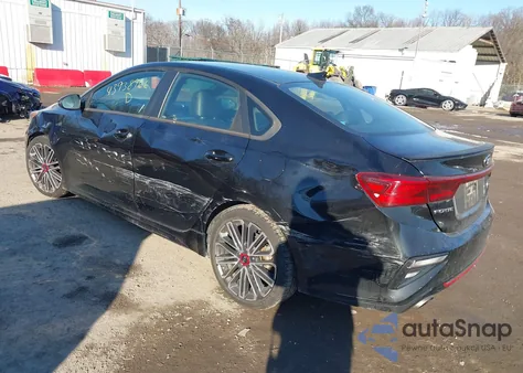 2021 Kia Forte Gt из США, поврежденный, VIN 3KPF44AC3ME274014
